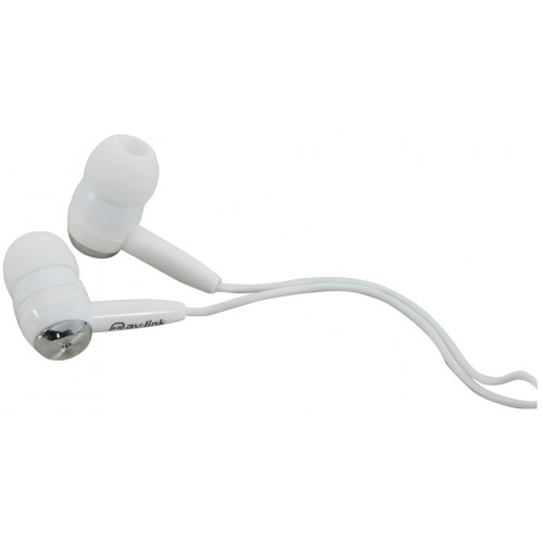 AV:link EC9W stereo sluchátka do uší, bílá