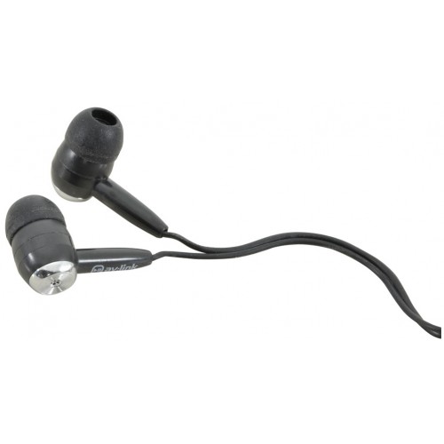 AV:link EC9B stereo sluchátka do uší, černá