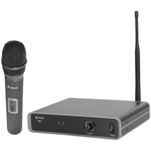 Chord NU1-H ruční UHF bezdrátový mikrofonní systém, 863.1 MHz