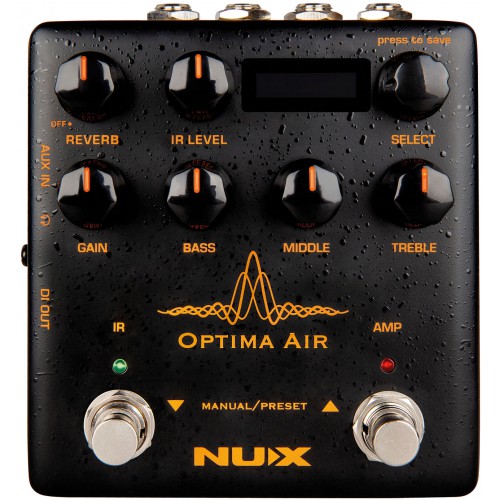 NU-X Optima Air, Acoustic Simulator & IR Loader Pedal