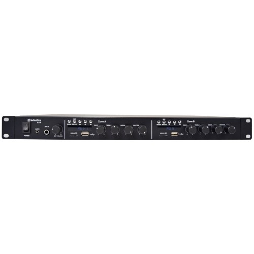 Adastra A14, Dual Stereo Amp 1U 4 x 160W